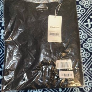 Mandala Women’s Black Scrub top